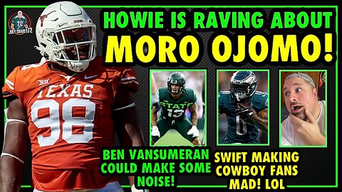 SWIFT TROLLING THE DALLAS COWBOYS! MORO OJOMO WAS A STEAL! HERS WHY! DESAI WANTS PHYSICAL CORNERS!