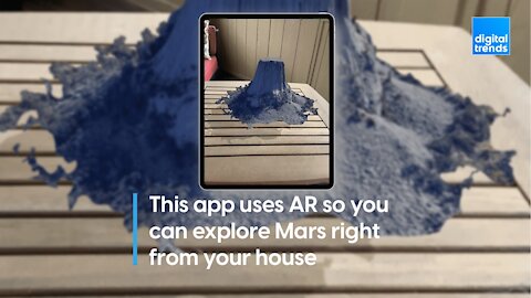 Visit Mars using AR