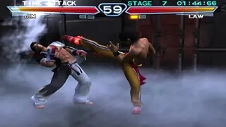Tekken 4 Law Time attack