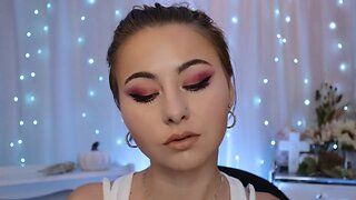 MATTE Magenta Pink Eyeshadow Look from Colourpop Smoke N' Roses | COMPLETELY MATTE PINK MAKEUP LOOK