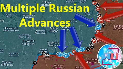 Multiple Russian Advances Allover The Front | Lyman Offensive?