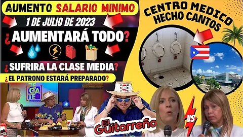 El Guitarreño Aumento al Salario Mínimo en PUERTO RICO 26 de junio de 2023