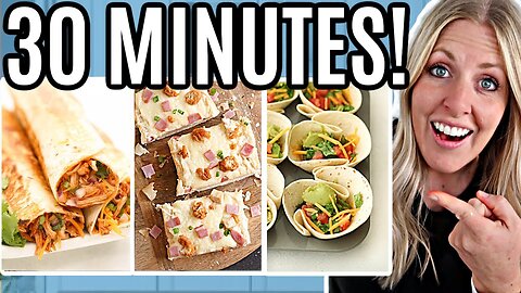 30 Minute Chicken Recipes That Will Change Your Life!