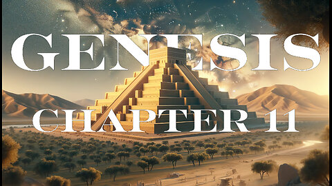 🛕 The Tower of Babel: Man’s quest Lost in Translation 🌍🏗️✨| Genesis Chapter 11 : KJV