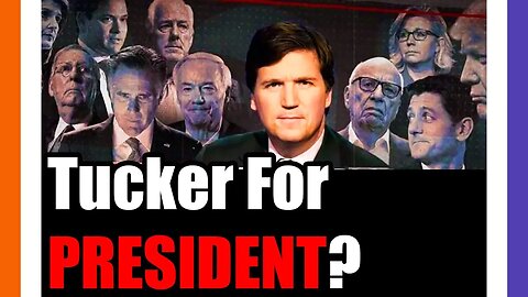 PAC Wants Tucker For President 🟠⚪🟣 NPC Politics