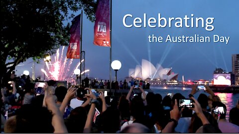 Australian Day celebration with music and fireworks!