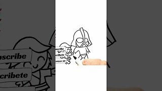 How to Draw and Paint Darth Vader, Leia, and Luke Chibi Version