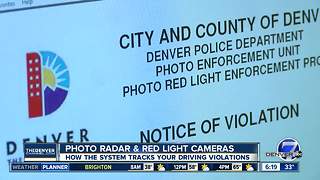 Photo radars and red light cameras tracking driving violations in Denver