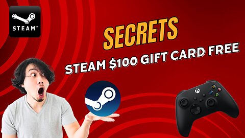 How to get Steam $100 Gift card free. Steam $100 Gift card free 100% real