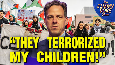 Jake Tapper SHOCKED That Pro-Palestine Protesters Came To His House!