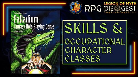 [75-1] - PALLADIUM FANTASY ROLE-PLAYING GAME (2E) - Skills & O.C.C.s