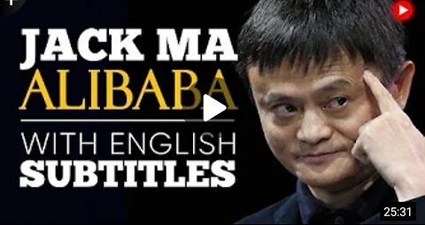 ENGLISH SPEECH ll Jack Ma , We Never Give up