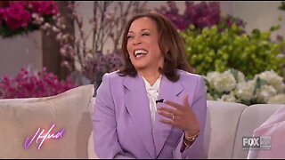 Kamala Laughs Hysterically Over Her 'We Did It Joe' Moment