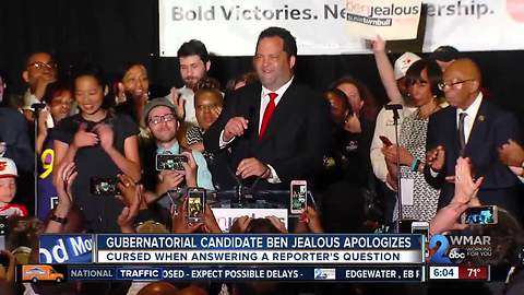 Ben Jealous apologizes after cursing when answering reporter's question