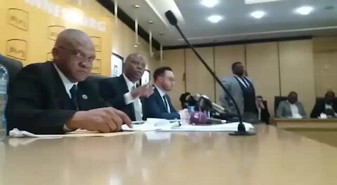 SOUTH AFRICA - Johannesburg - Mayor Herman Mashaba Press Conference (video) (JQh)