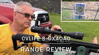 CVlife 3-9x40AO range review on the Buck Rail Notos Nice!