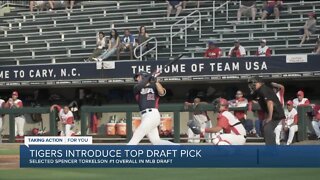 Tigers introduce top draft pick