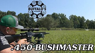 .450 Bushmaster 100 yard water test