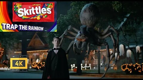 Skittles Halloween Commercial "Trap The Rainbow" HD (4k) │ Funny Lost Commercial (2014)