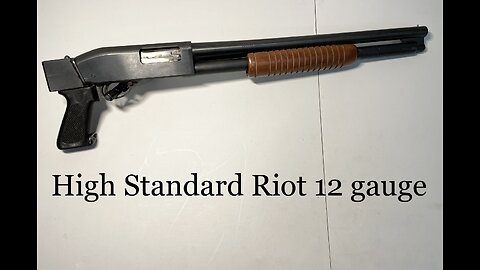 After 3+ years I finally got another High Standard Riot 12 Gauge shotgun! Steve McQueen the Getaway