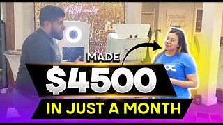 Made $4500 In Just a Month | Bought Her Second Booth