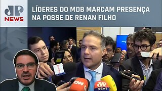 Renan Filho toma posse como ministro dos Transportes; Constantino comenta