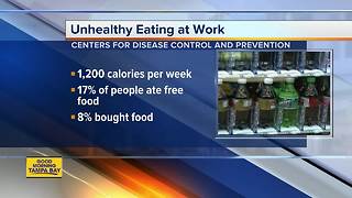 Study: Job is major source of unhealthy eating