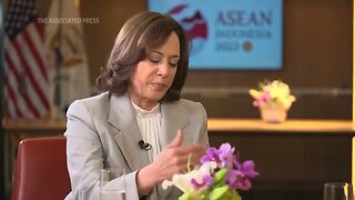 Kamala Harris Delivers Another Word Salad On Foreign Policy During AP Interview In Indonesia