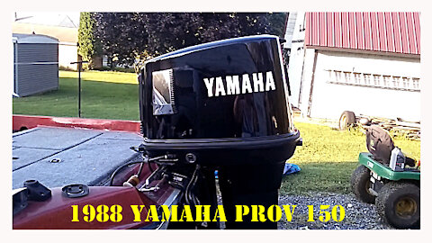 Restoring a 1988 Yamaha ProV 150 Outboard Motor