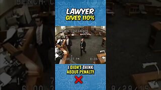 Lawyer Does NOT Give Up for his Client