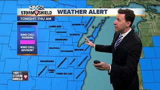 Michael Fish's NBC26 Wind Chill forecast