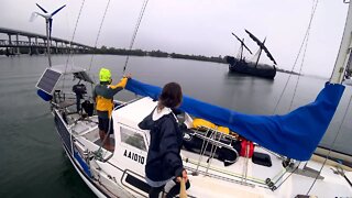 BOAT TOUR: HAND BUILT PIRATE SHIP Notorious in New South Wales (Clarence River Sailing) - Ep 112