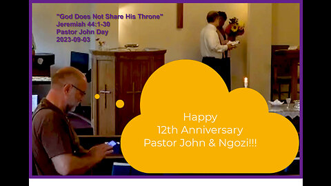 "God Does Not Share His Throne", (Jeremiah Chap 44), 2023-09-03, Longbranch Community Church