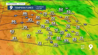 Cooler than average temperatures continue