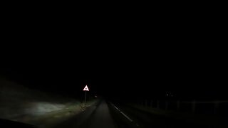 Night driving in Dartmoor 12th Dec 2022. Part 3