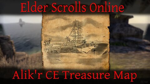 Alik'r CE Treasure Map [Elder Scrolls Online] ESO