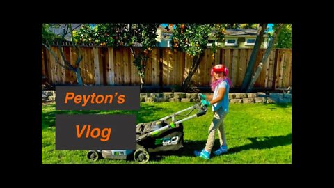 Peyton's Lawn Care Vlog_008