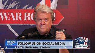 Steve Bannon: "They're Not Serious Politicians"