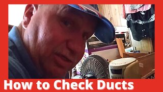 Mobile Home Ductwork Troubleshooting