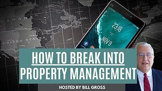 How To Break Into Property Management