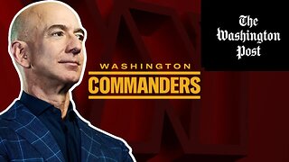 Amazon's Jeff Bezos Planning to SELL Washington Post to BUY Washington Commanders from Dan Snyder!