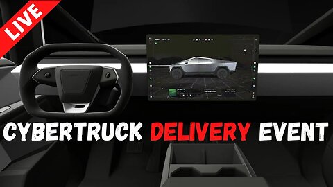 Tesla Cybertruck Delivery Event - LIVE - TeslaFix & BestInTESLA