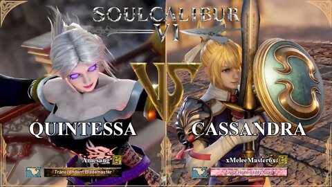 SoulCalibur VI — Amesang (Quintessa) VS xMeleeMaster6x (Cassandra) | Xbox Series X Ranked
