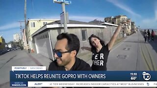 Positively San Diego: Tiktok helps owners reunite with missing GoPro