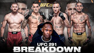 'Alex Pereira Hits Harder Than Jan' | Israel Adesanya's UFC 291 Fight Breakdown & Picks