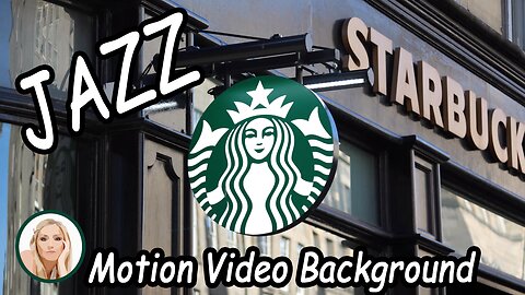 Enchanting Jazz Café: Fantasy Starbucks in the Heart of Seattle Washington – Music Motion Background