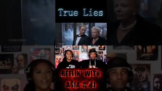 True Lies #shorts #moviereaction | Asia and BJ