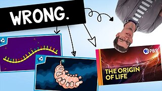 Debunking popular science videos on the origin of life.