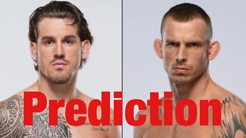 Brendan Allen Vs Krzysztof Jotko Prediction