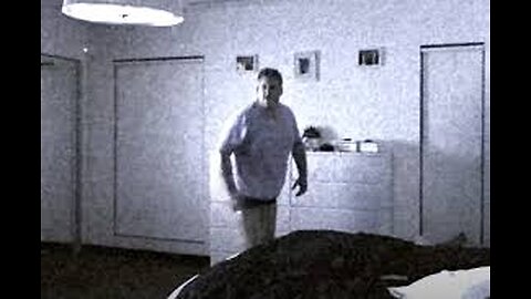 Angry ghost throwing things in room